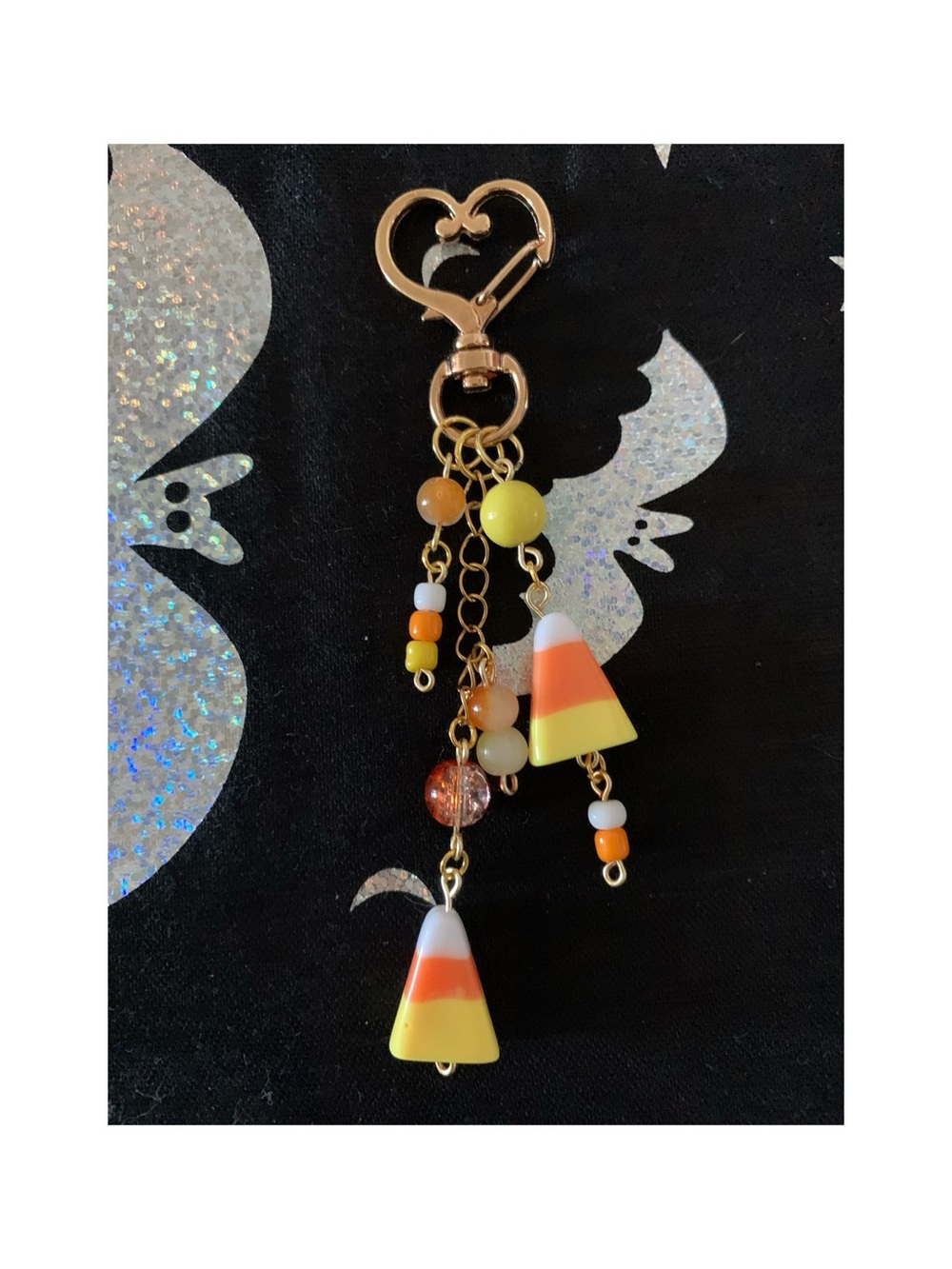 Candy Corn Keychain